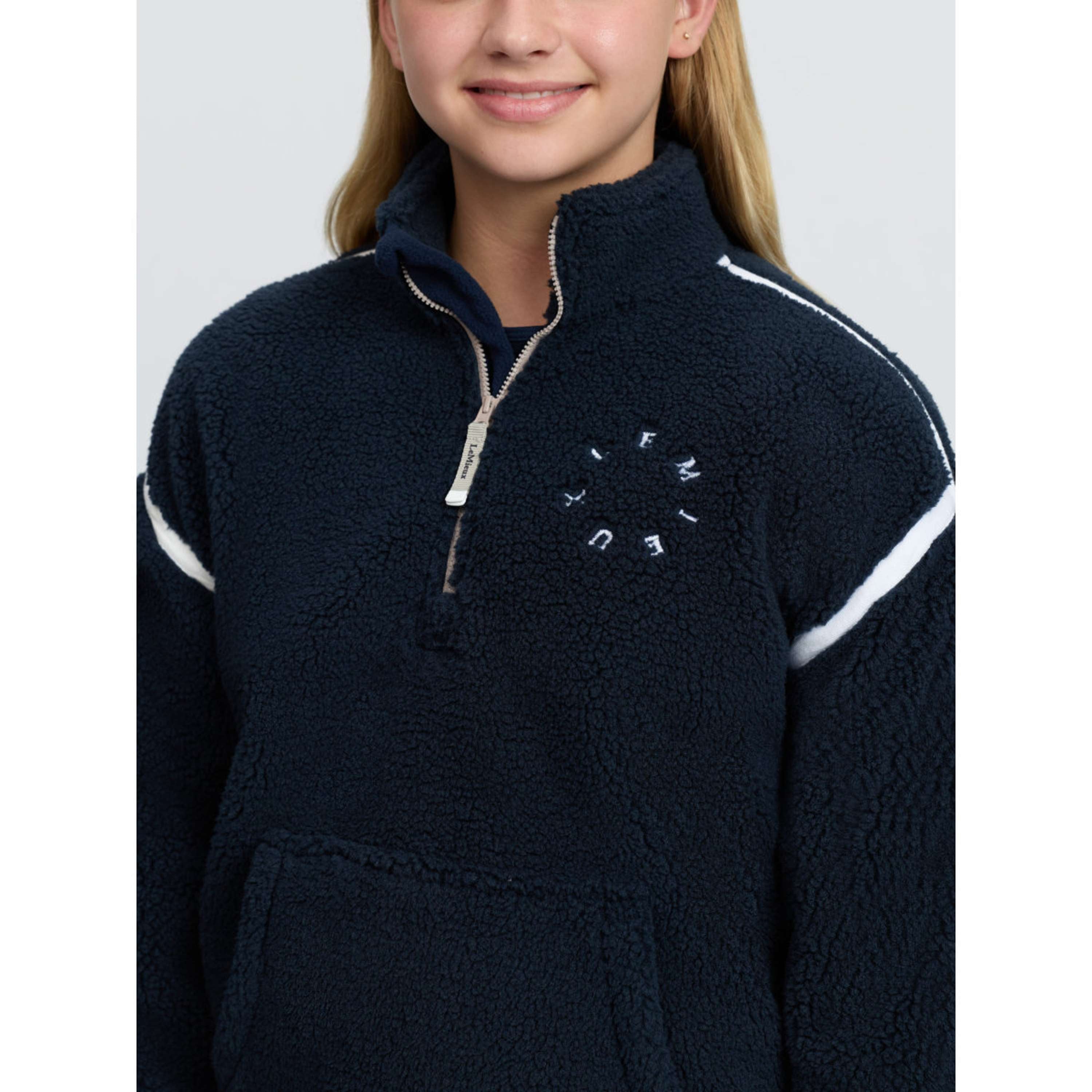 LeMieux Suéter Jody Teddy Fleece Kids Navy