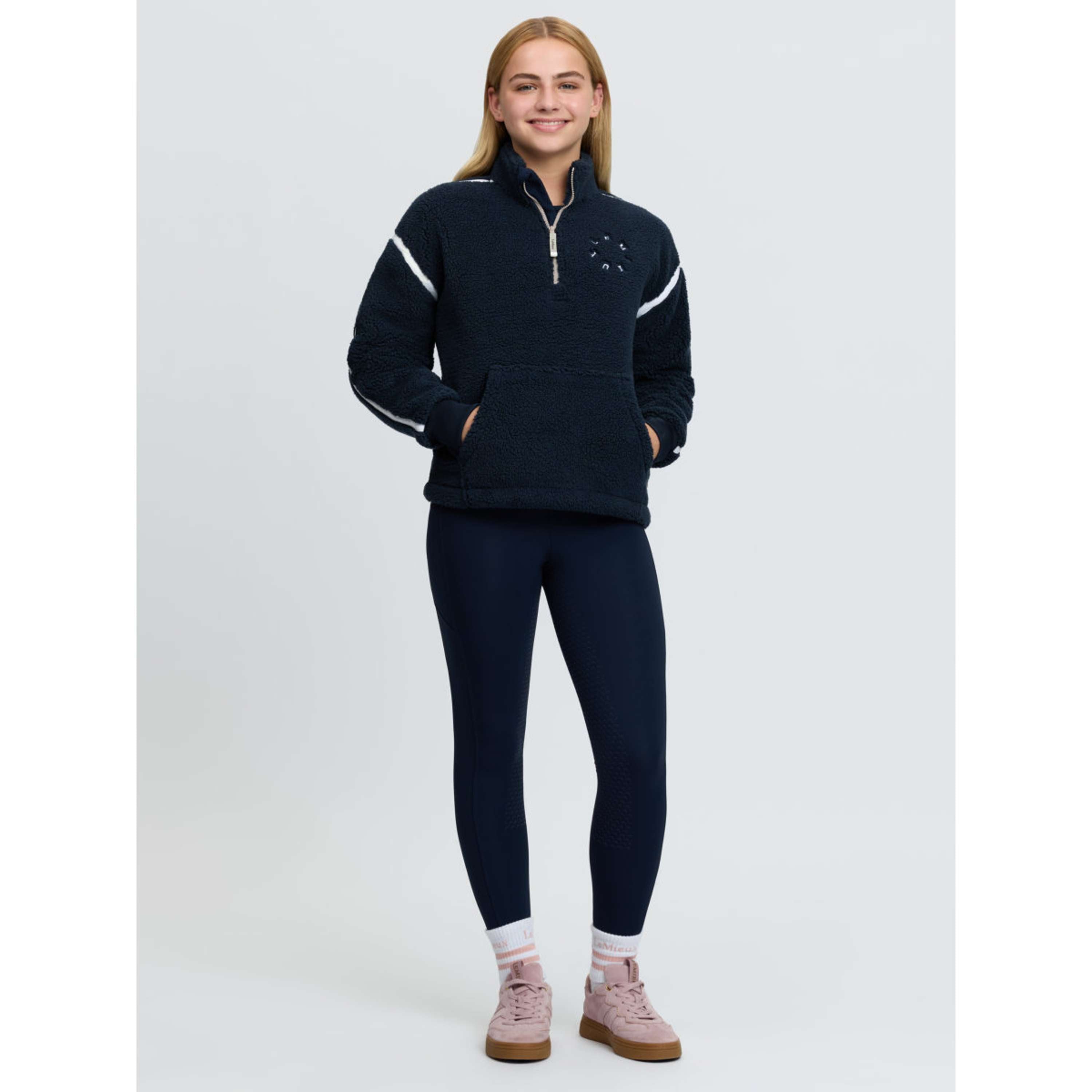 LeMieux Suéter Jody Teddy Fleece Kids Navy