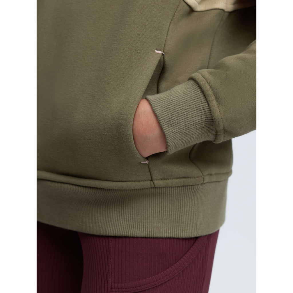LeMieux Suéter Viola Quarter Zip Kids Willow Green