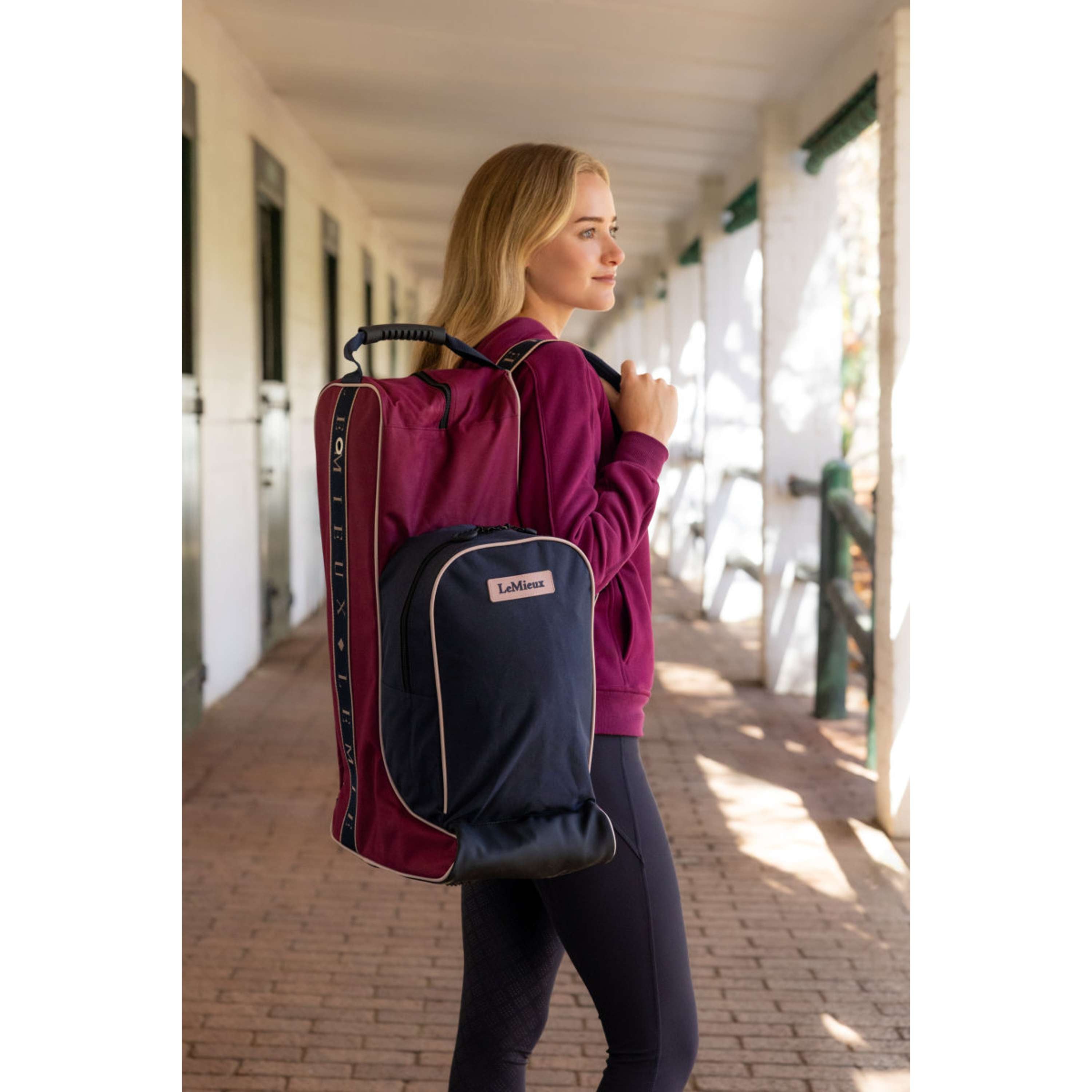 LeMieux Bolsa para Casco/Botas AW26 Blackberry