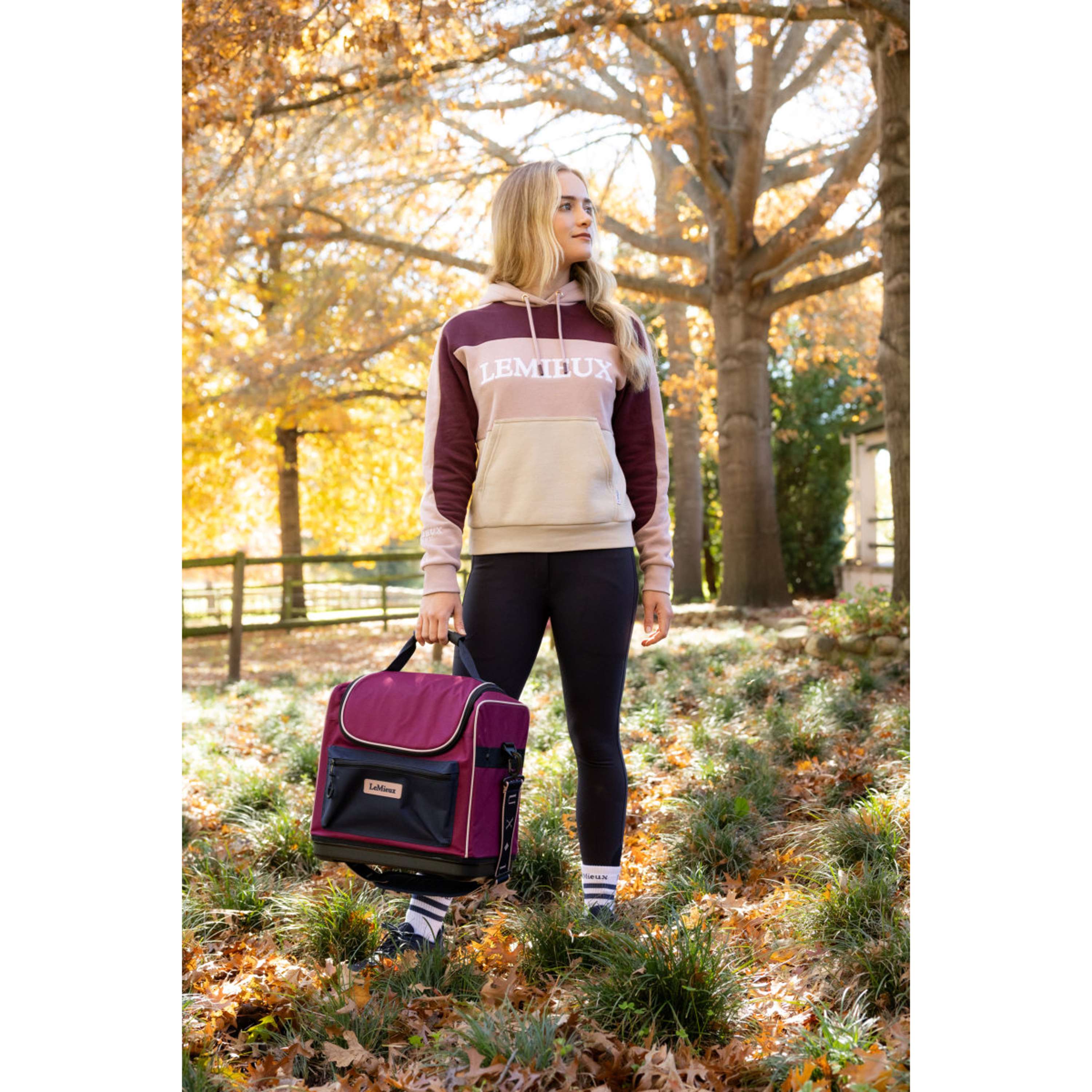 LeMieux Bolsa de Aseo apara Caballos Elite Pro AW26 Blackberry
