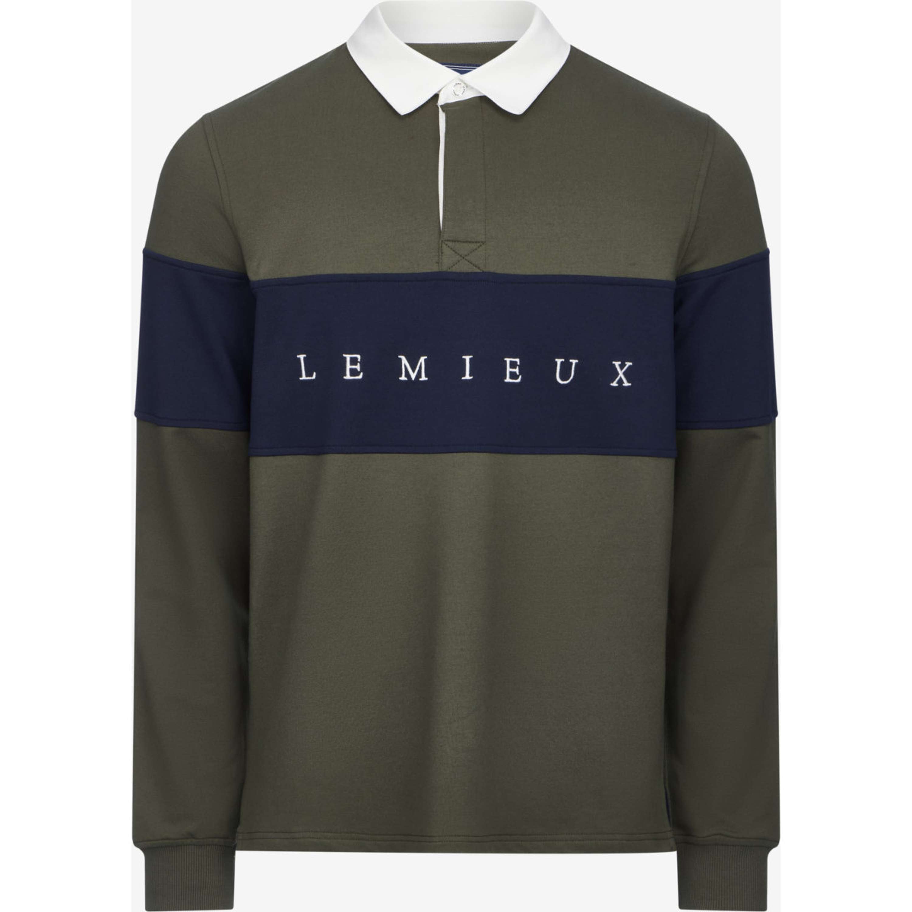 LeMieux Camiseta Rugby Hombres Olive