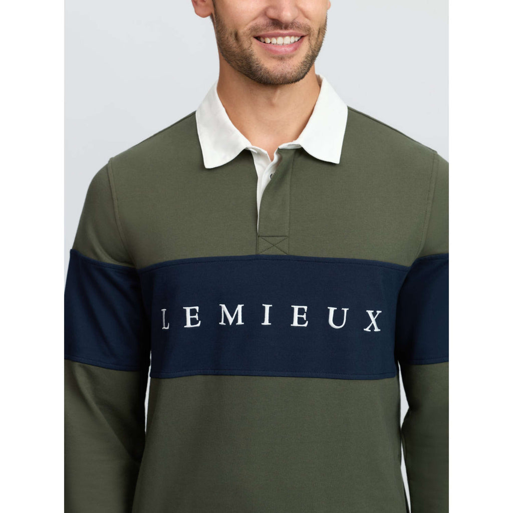 LeMieux Camiseta Rugby Hombres Olive