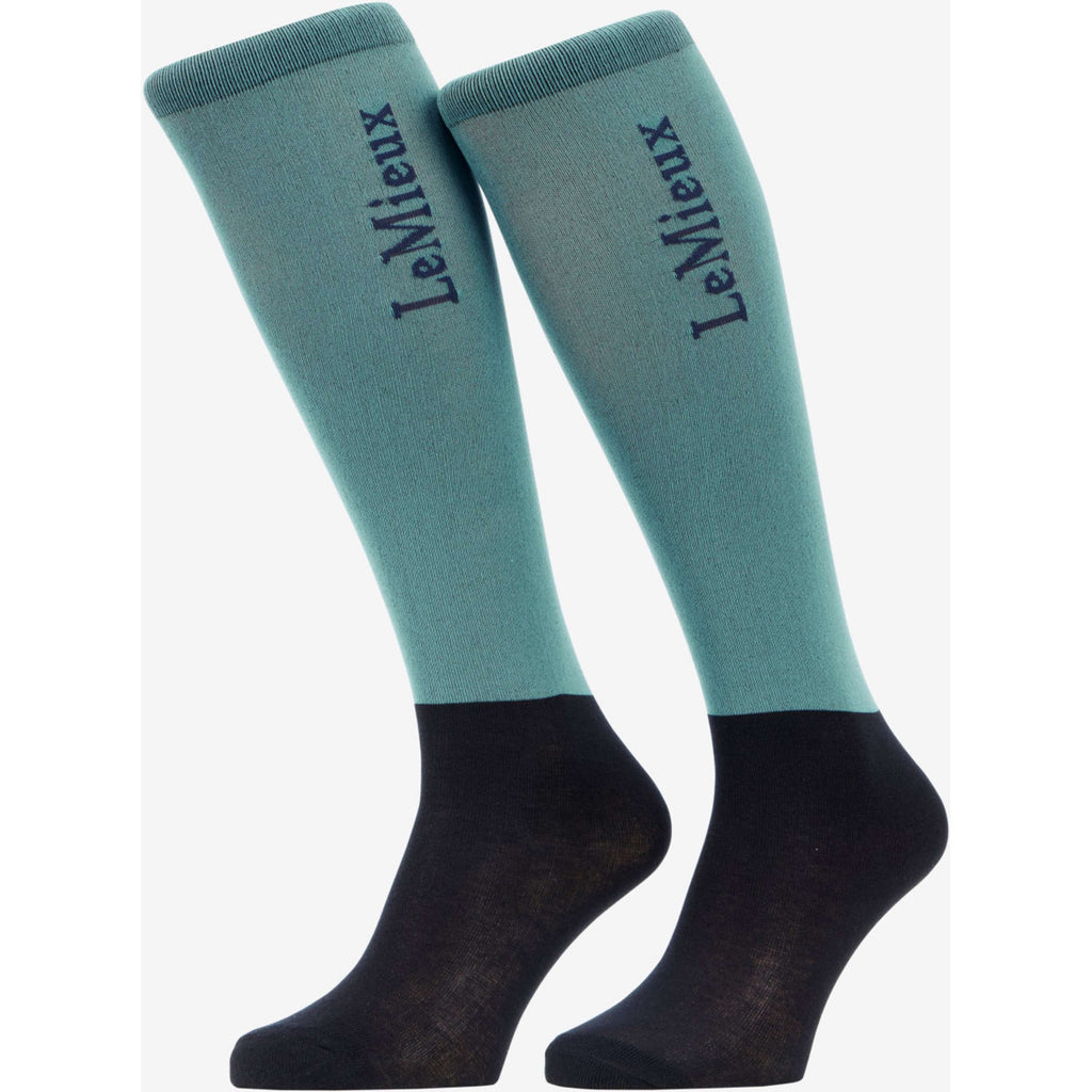 LeMieux Calcetines de Equitación Competition 2-pack Aloe