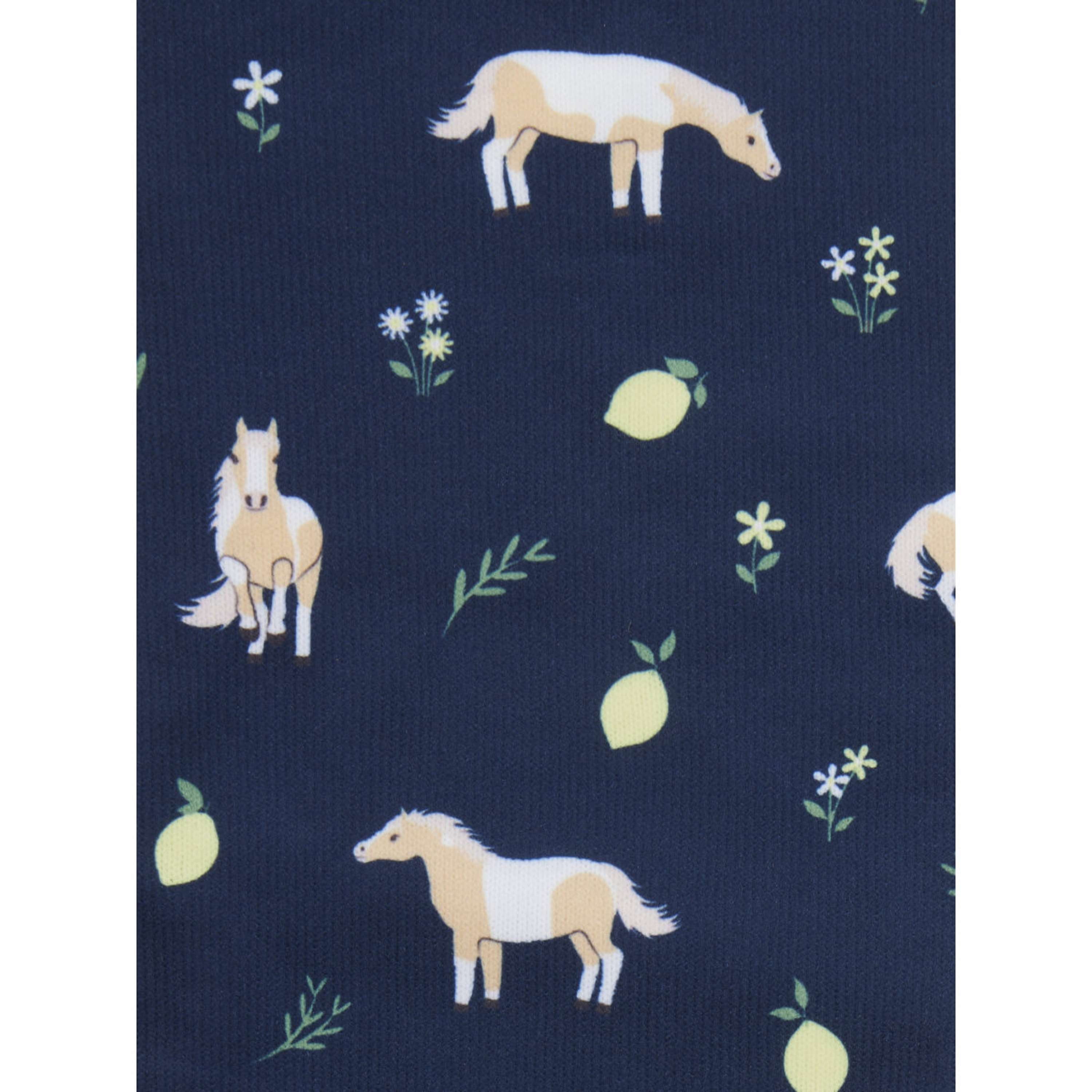 LeMieux Calcetines de Equitación Footsie Navy