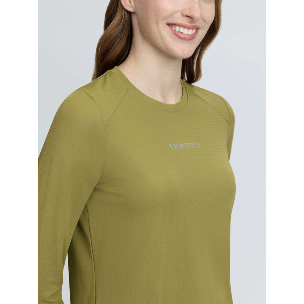 LeMieux Baselayer Sports Tee Mangas Largas Gooseberry