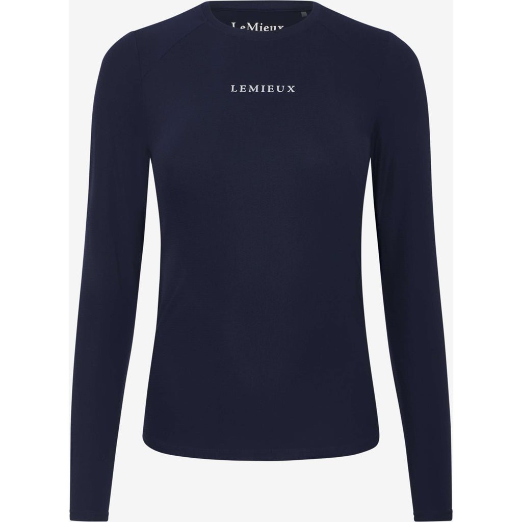 LeMieux Baselayer Sports Tee Mangas Largas Navy