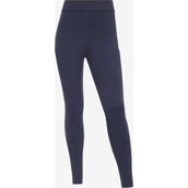 LeMieux Legging de Equitación Lizzie Mesh Niños Azul Crepuscular