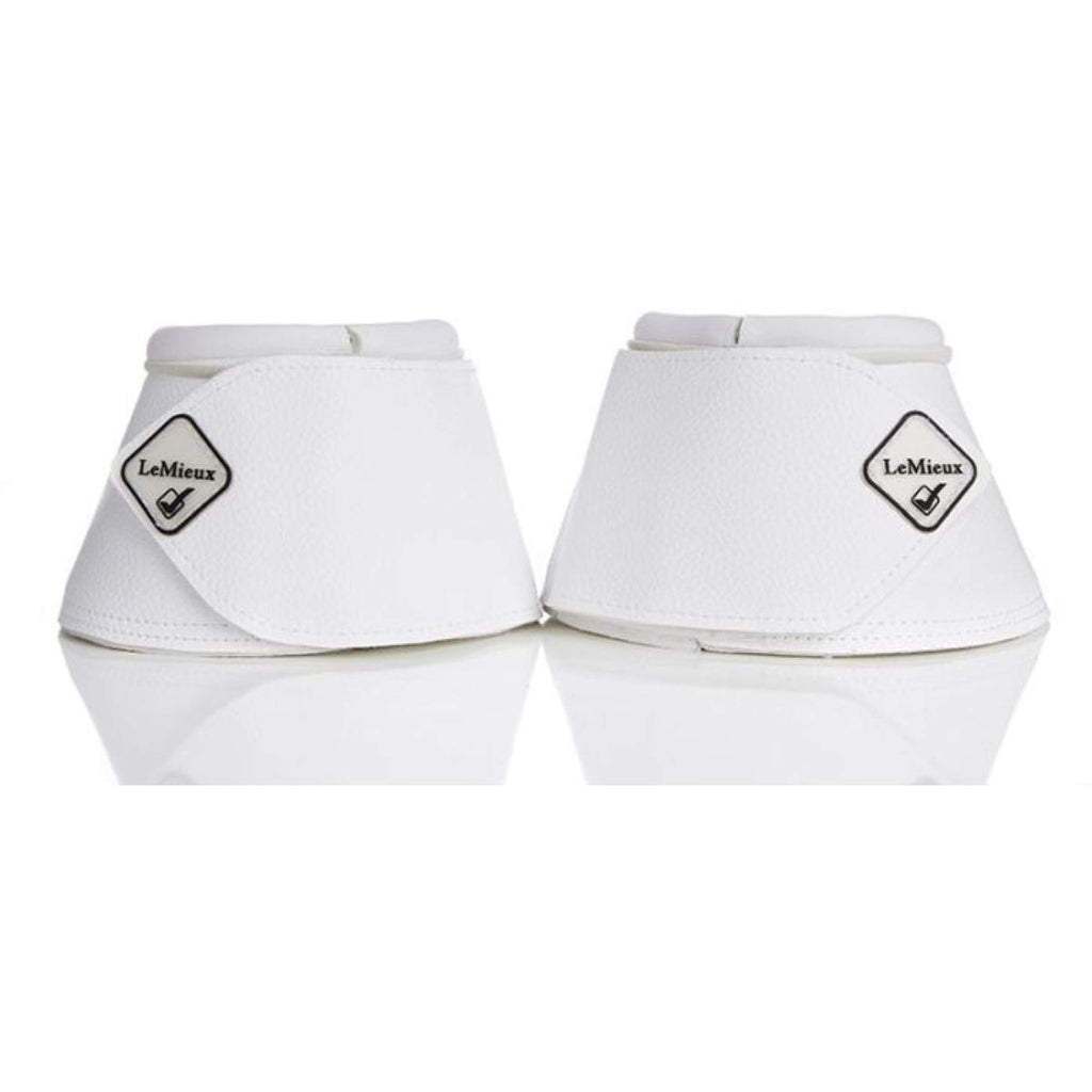 LeMieux Botas de Campana WrapRound Español: Piel de Oveja Blanco