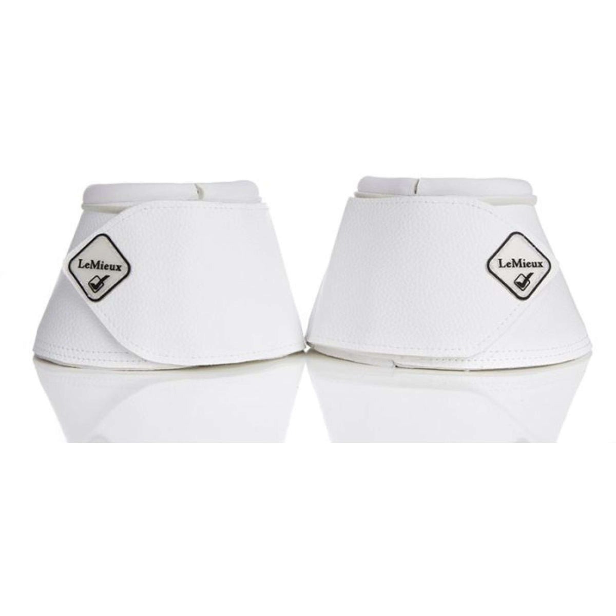 LeMieux Botas de Campana WrapRound Español: Piel de Oveja Blanco