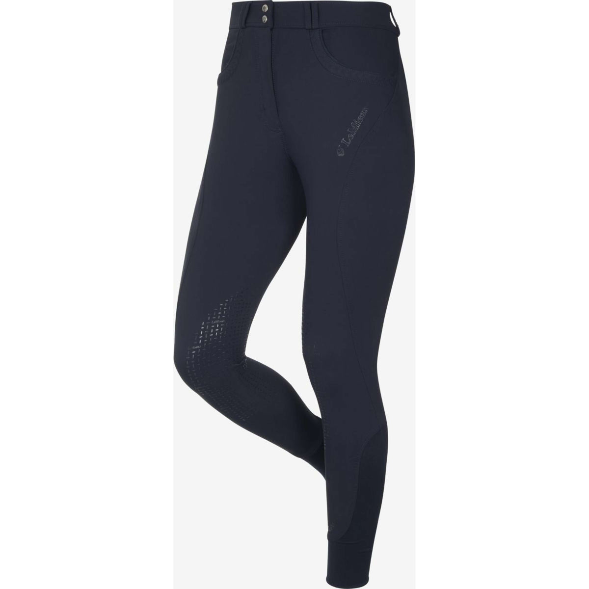 LeMieux Pantalones Amara II Knee Grip Navy