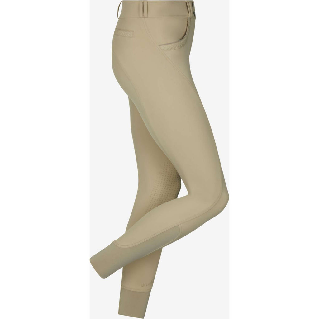 LeMieux Pantalón de Equitación Amara II Knee Grip Beige
