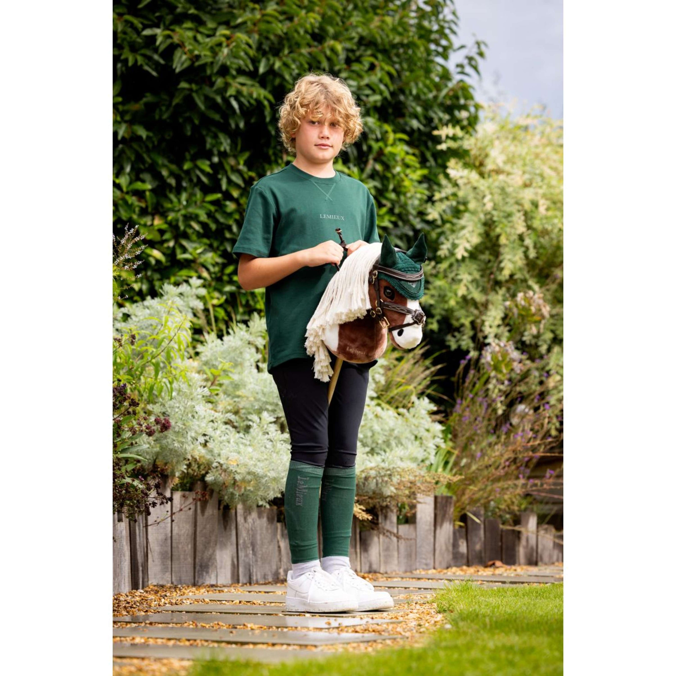 LeMieux Hobby Horse Brida de primavera Marron LeMieux Hobby Horse Brida de primavera Marron
