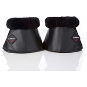 LeMieux Botas de Campana WrapRound Español: Piel de Oveja Negro