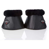 LeMieux Botas de Campana WrapRound Español: Piel de Oveja Negro
