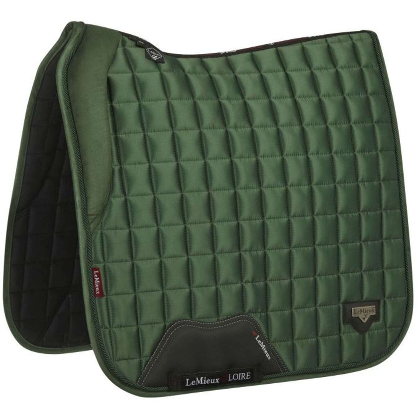 LeMieux Mantilla Loire Memory Satin Square Doma Verde cazador