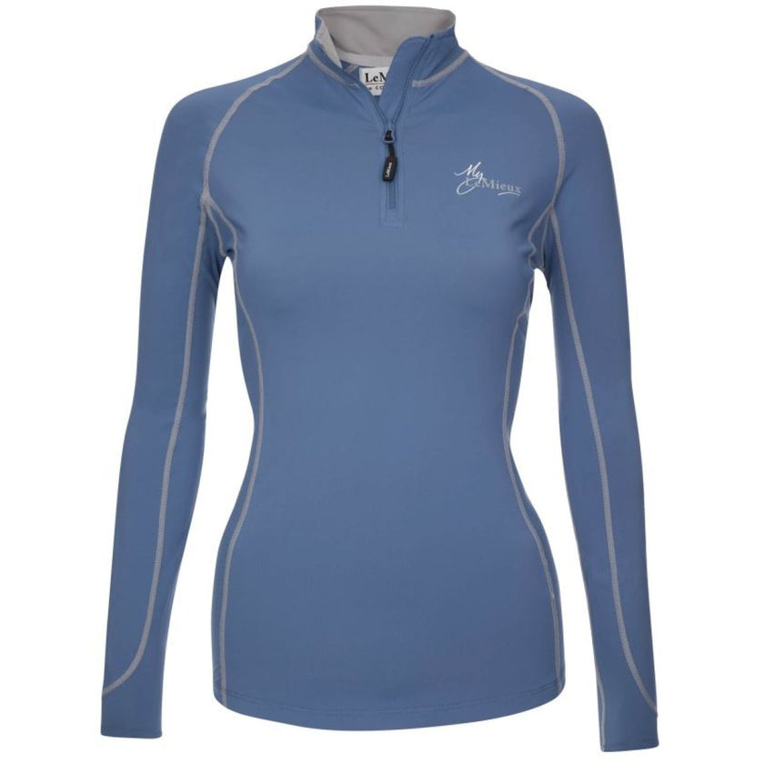 LeMieux Shirt Test2 Básico Azul hielo/Gris LeMieux Shirt Test2 Básico Azul hielo/Gris