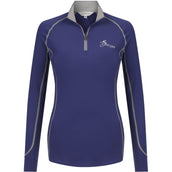 LeMieux Shirt Manga larga básica Ink Blue