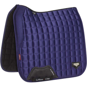LeMieux Mantilla Loire Memory Satin Square Doma Ink Blue