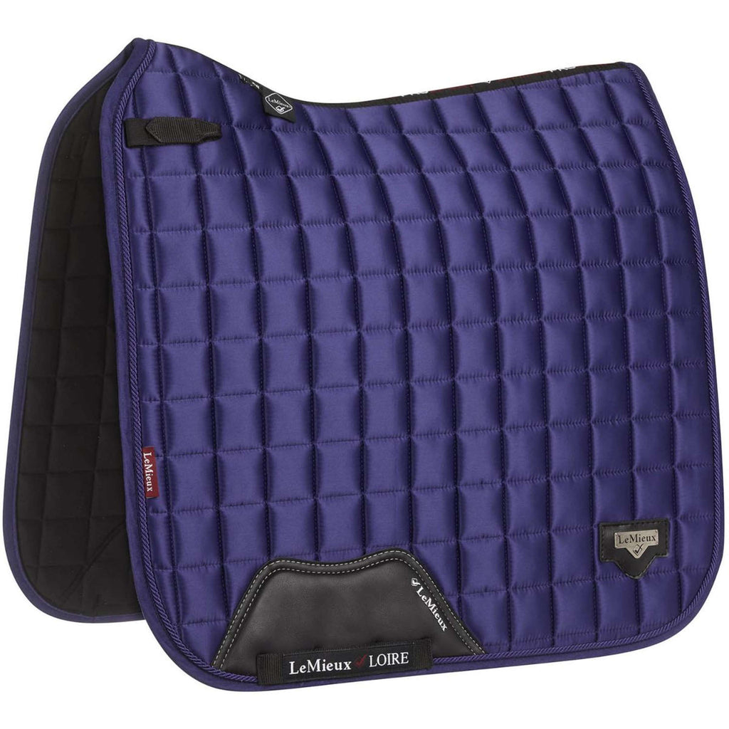 LeMieux Mantilla Loire Memory Satin Square Doma Ink Blue