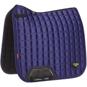 LeMieux Mantilla Loire Memory Satin Square Doma Ink Blue