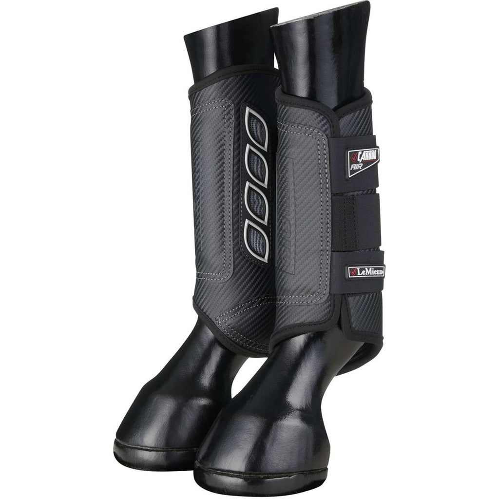 LeMieux Boots Carbon Air XC Español: Atrás Negro