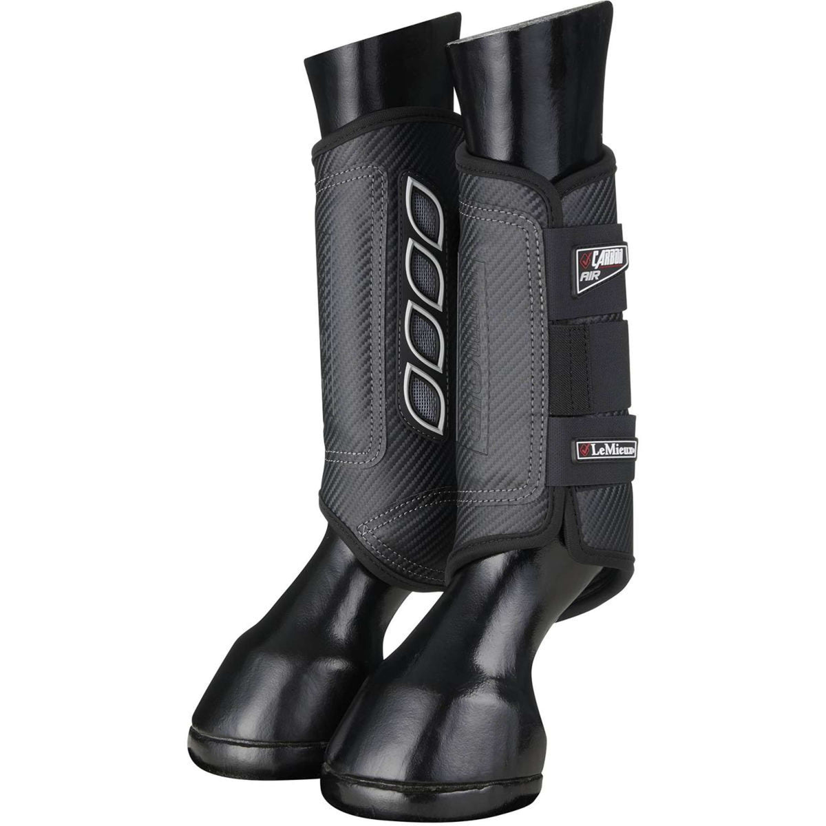 LeMieux Boots Carbon Air XC Español: Atrás Negro
