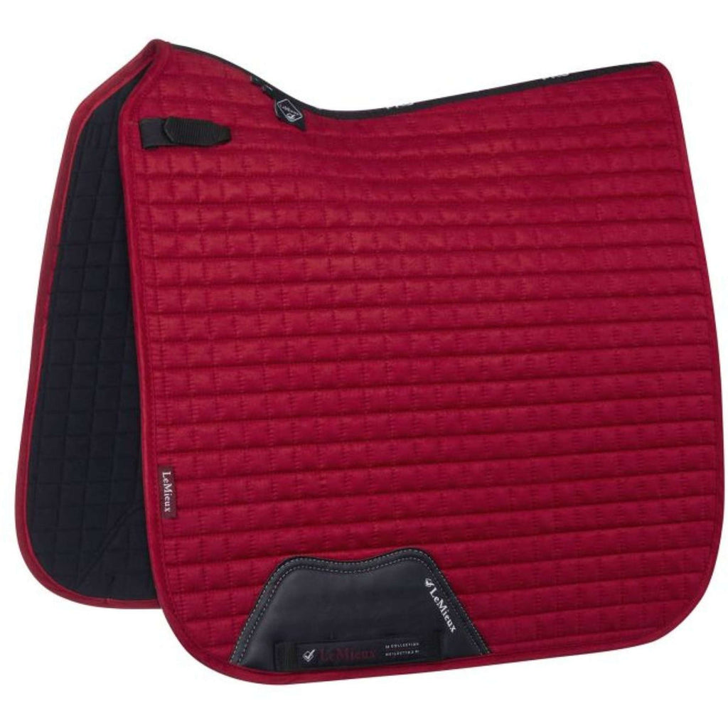 LeMieux Mantilla Luxury Doma cuadrada Chilli Red