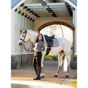 LeMieux Manta de Silla de Doma ProSport Suede Gris