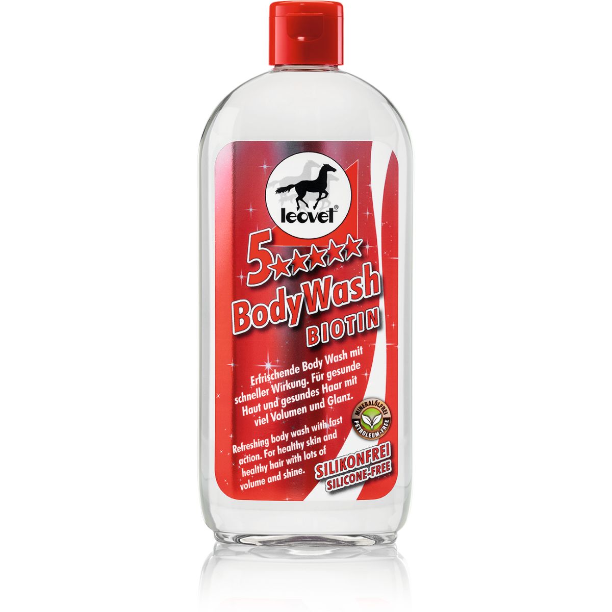Leovet Gel de baño con biotina de 5 estrellas