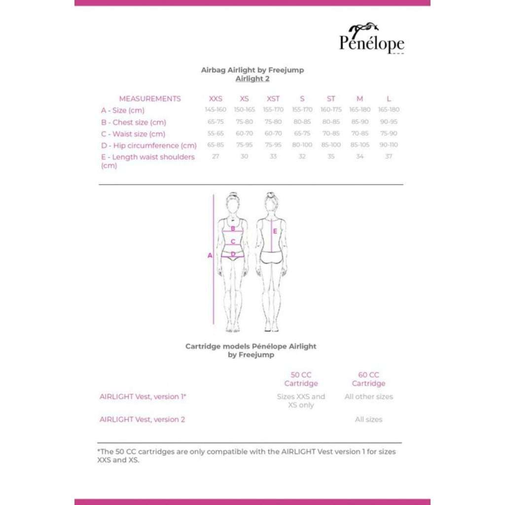 Pénélope Airbag Chaqueta Airlight 2 Negro
