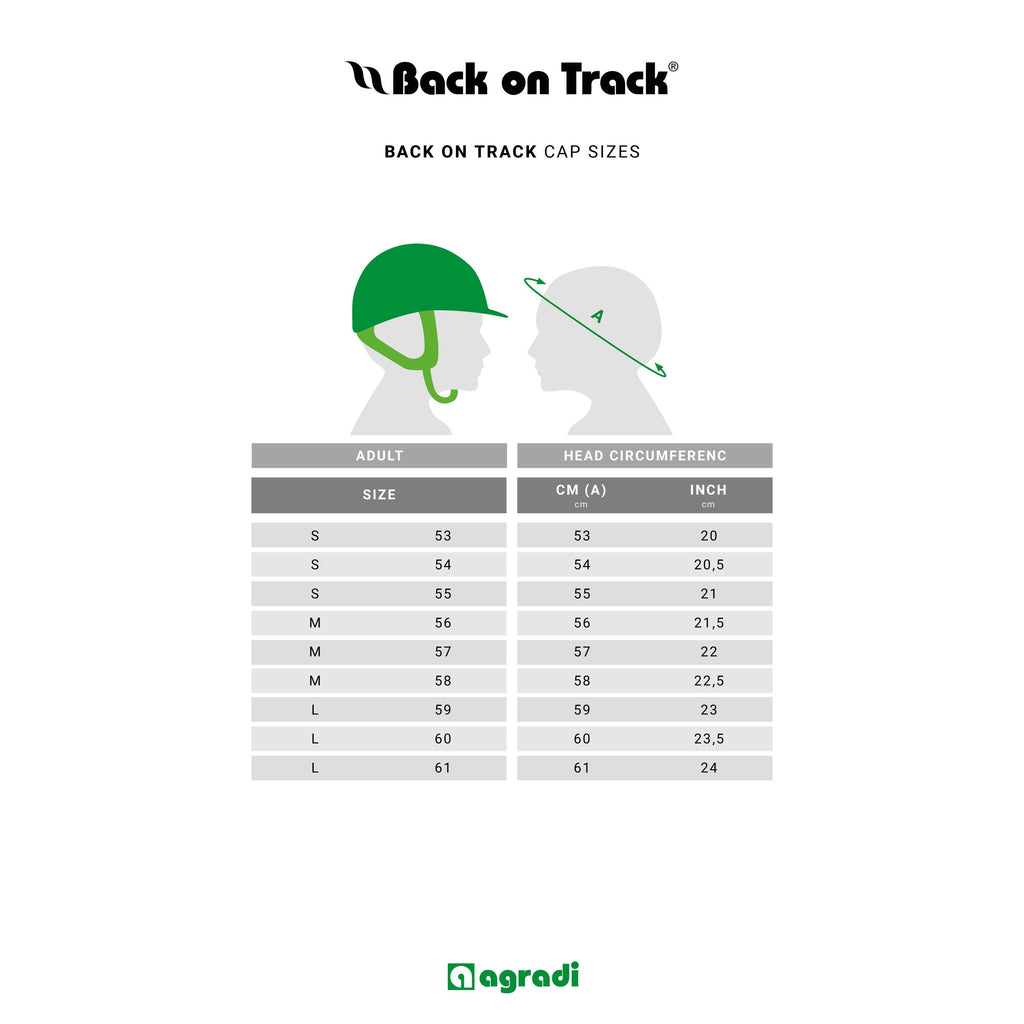 Back on Track Casco EQ3 Pardus Smooth Mips Azul