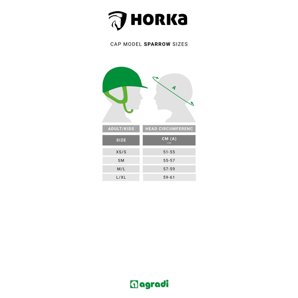 HORKA Casco de seguridad Sparrow Azul