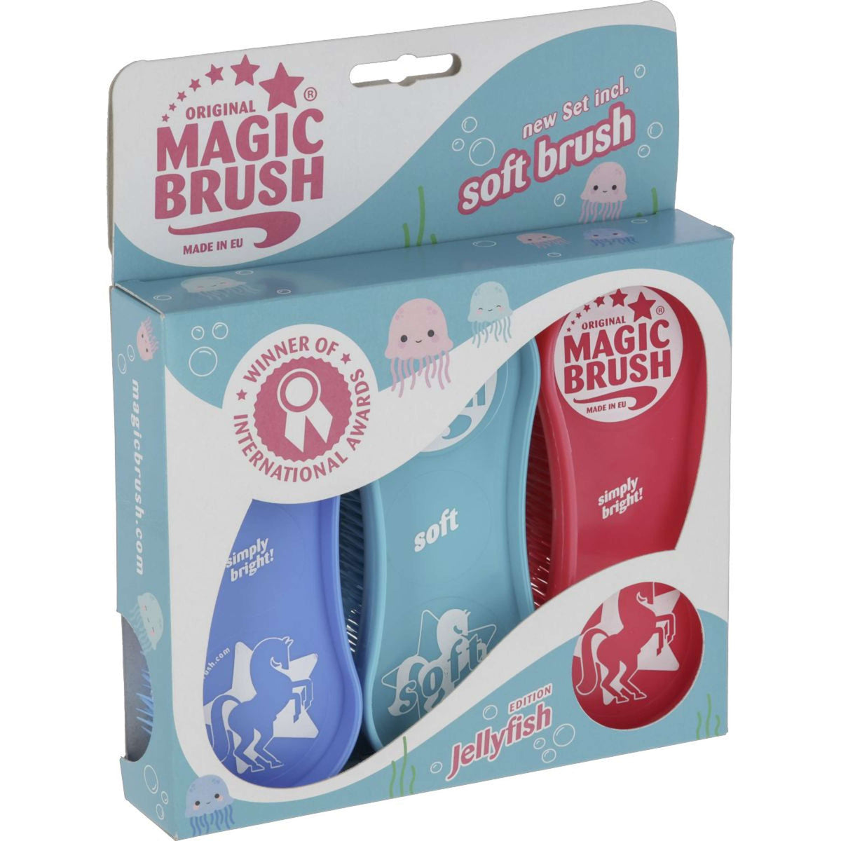 Magic Brush Set de Cepillos Jellyfish