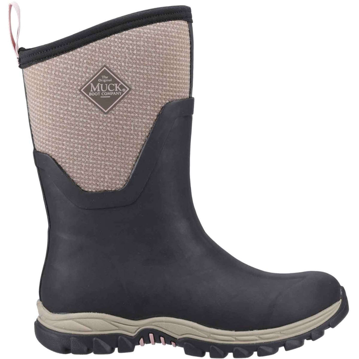 Muck Boot Arctic Sport II Mid Mujer Black/Tweed