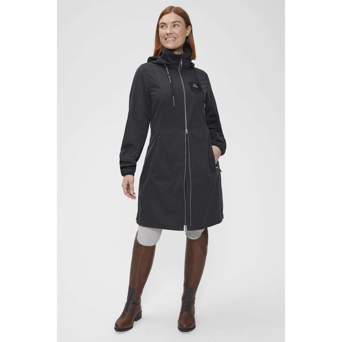 Mountain Horse Parka Astra Negro ónix