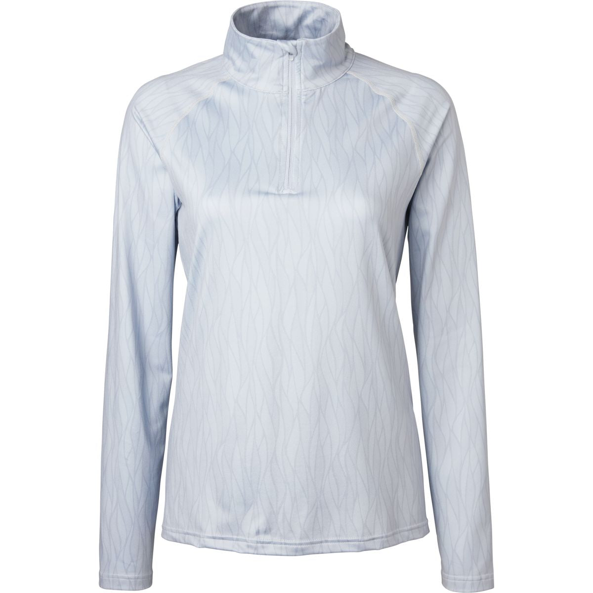 Mountain Horse Camisa Cleo Tech Top Mangas Largas Damas Lavanda Azul