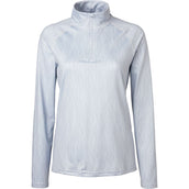 Mountain Horse Camisa Cleo Tech Top Mangas Largas Damas Lavanda Azul