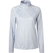 Mountain Horse Camisa Cleo Tech Top Mangas Largas Damas Lavanda Azul