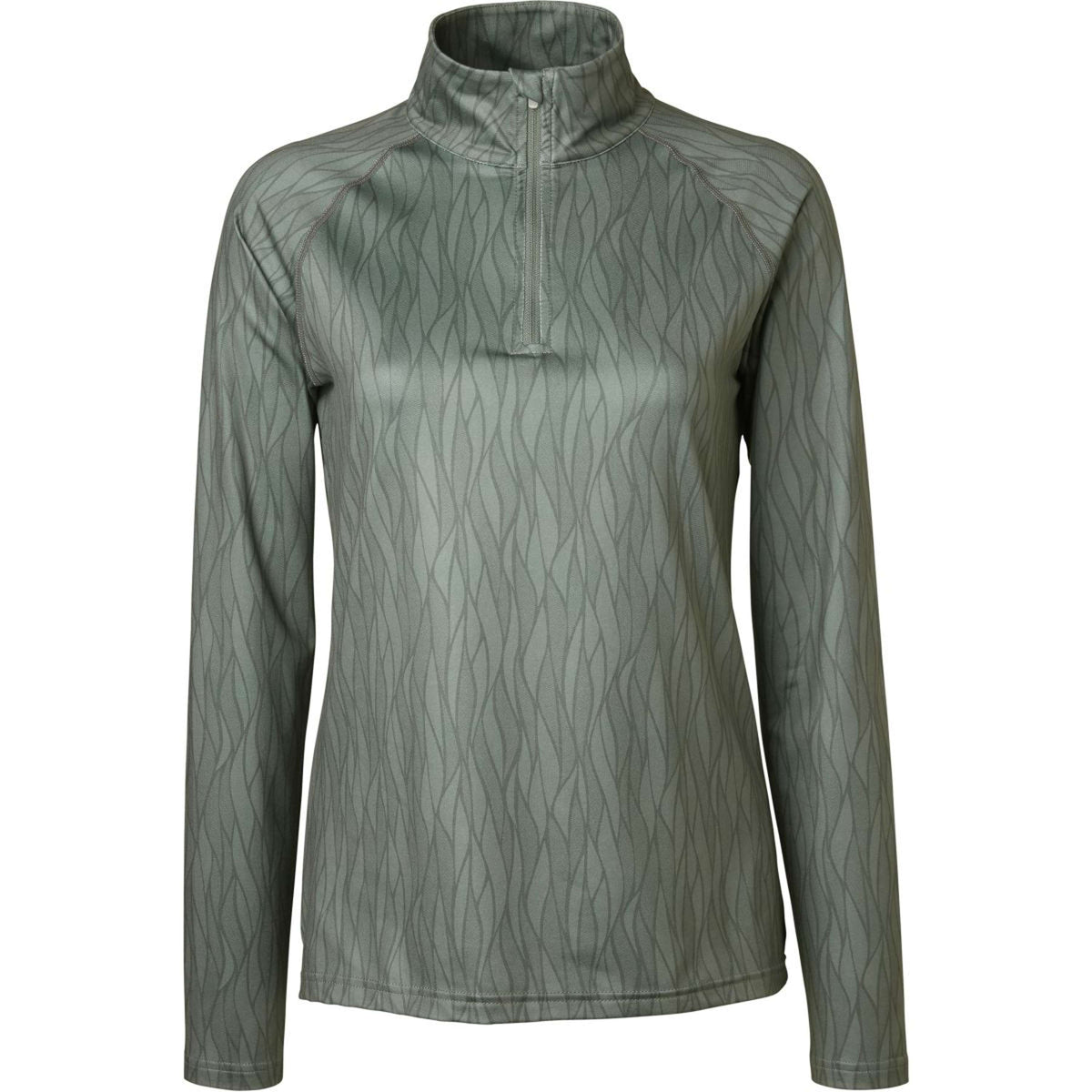 Mountain Horse Camisa Cleo Tech Top Mangas Largas Damas Negro