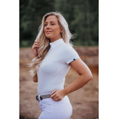 Mountain Horse Camiseta de Competición Honey Blanco