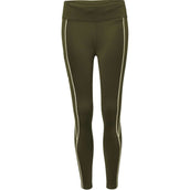Mountain Horse Legging de Equitación Jade Grip Medio Asiento Mujer Verde