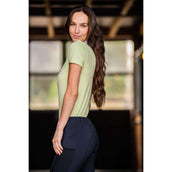 Mountain Horse Camisa Lily Sin mangas Verde