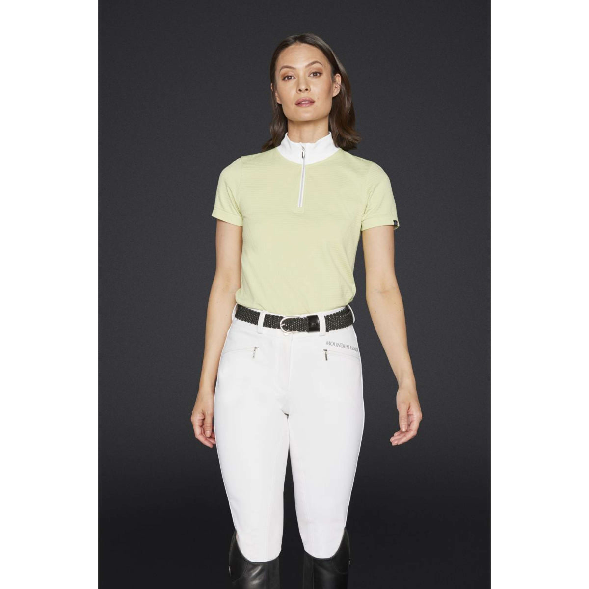 Mountain Horse Camisa Lily Sin mangas Verde