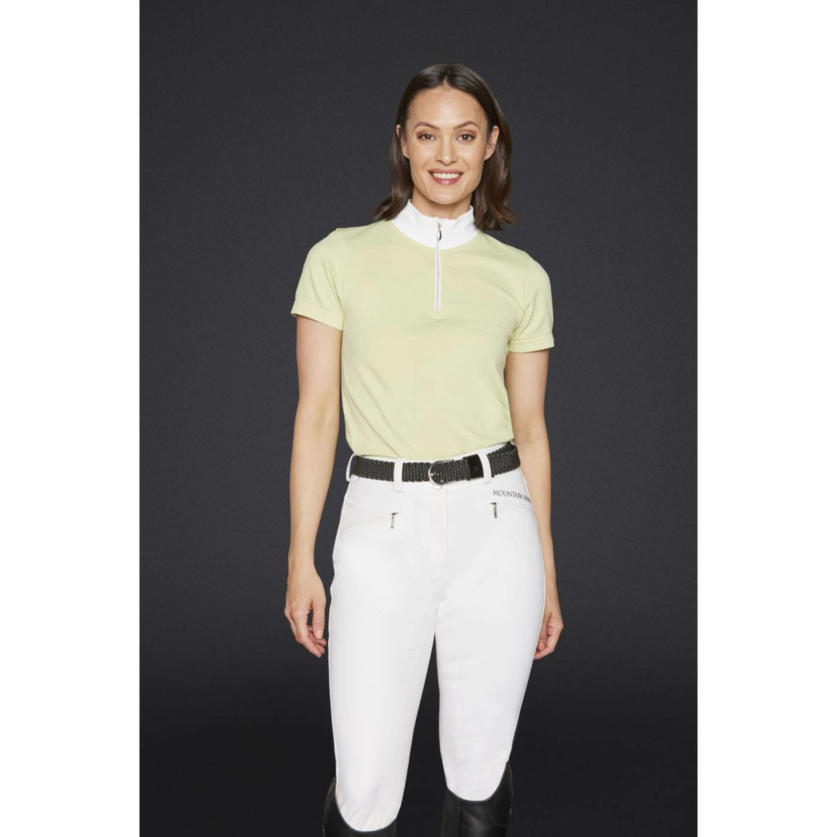 Mountain Horse Camisa Lily Sin mangas Verde