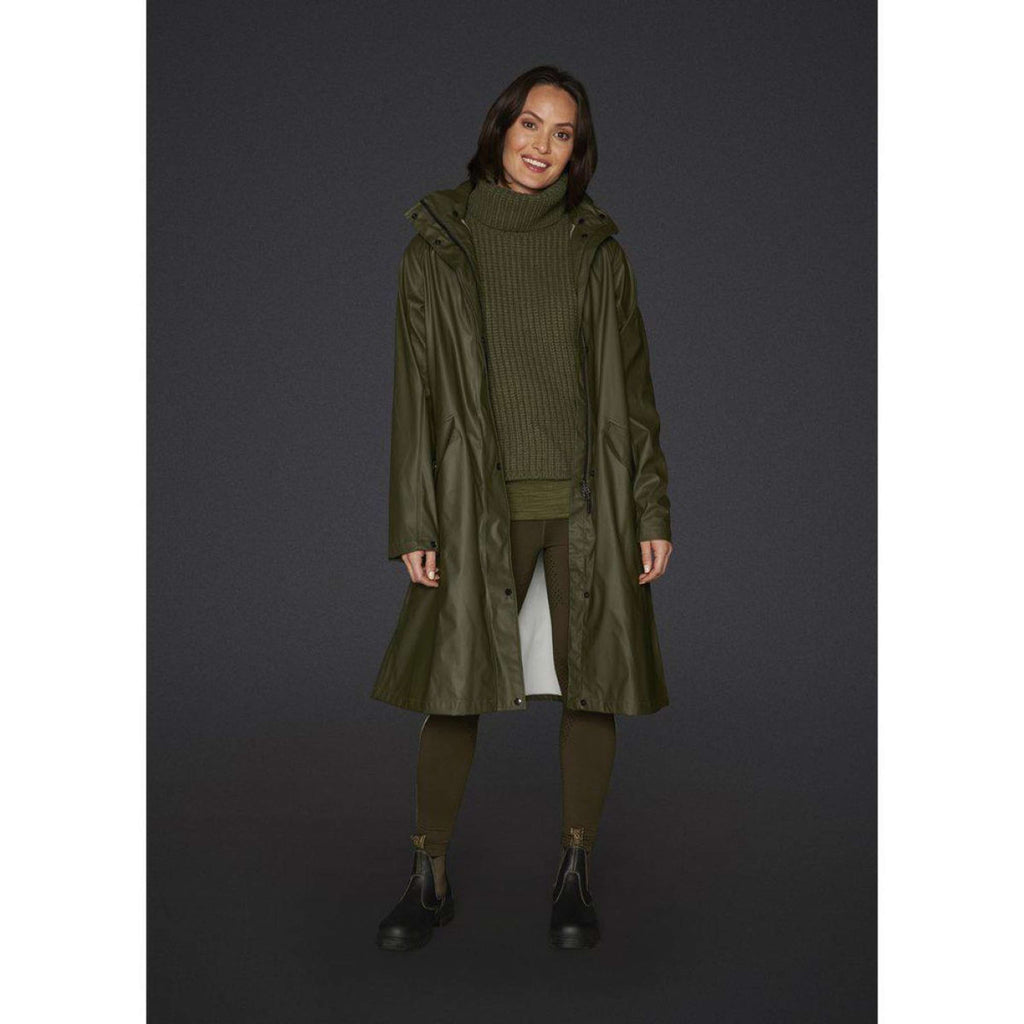 Mountain Horse Abrigo de lluvia Mindy Verde Oscuro