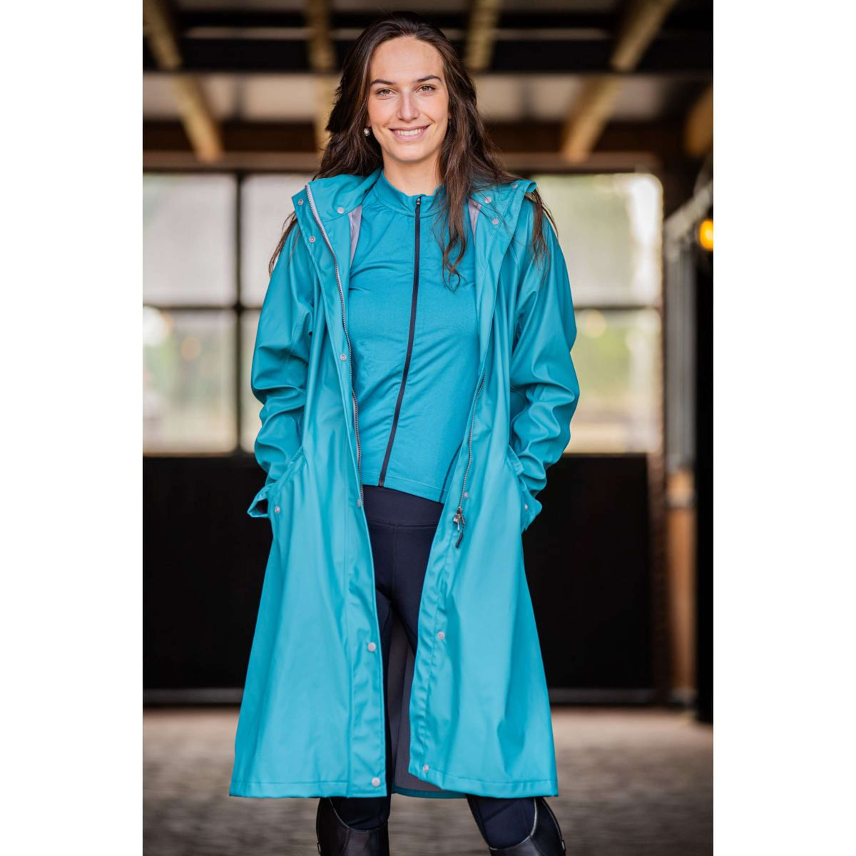 Mountain Horse Abrigo de lluvia Mindy Teal Blue