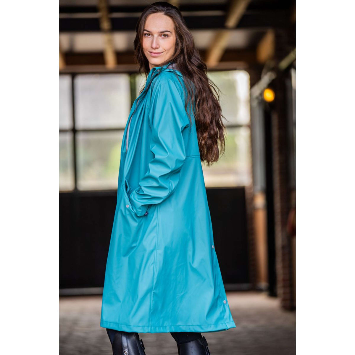 Mountain Horse Abrigo de lluvia Mindy Teal Blue