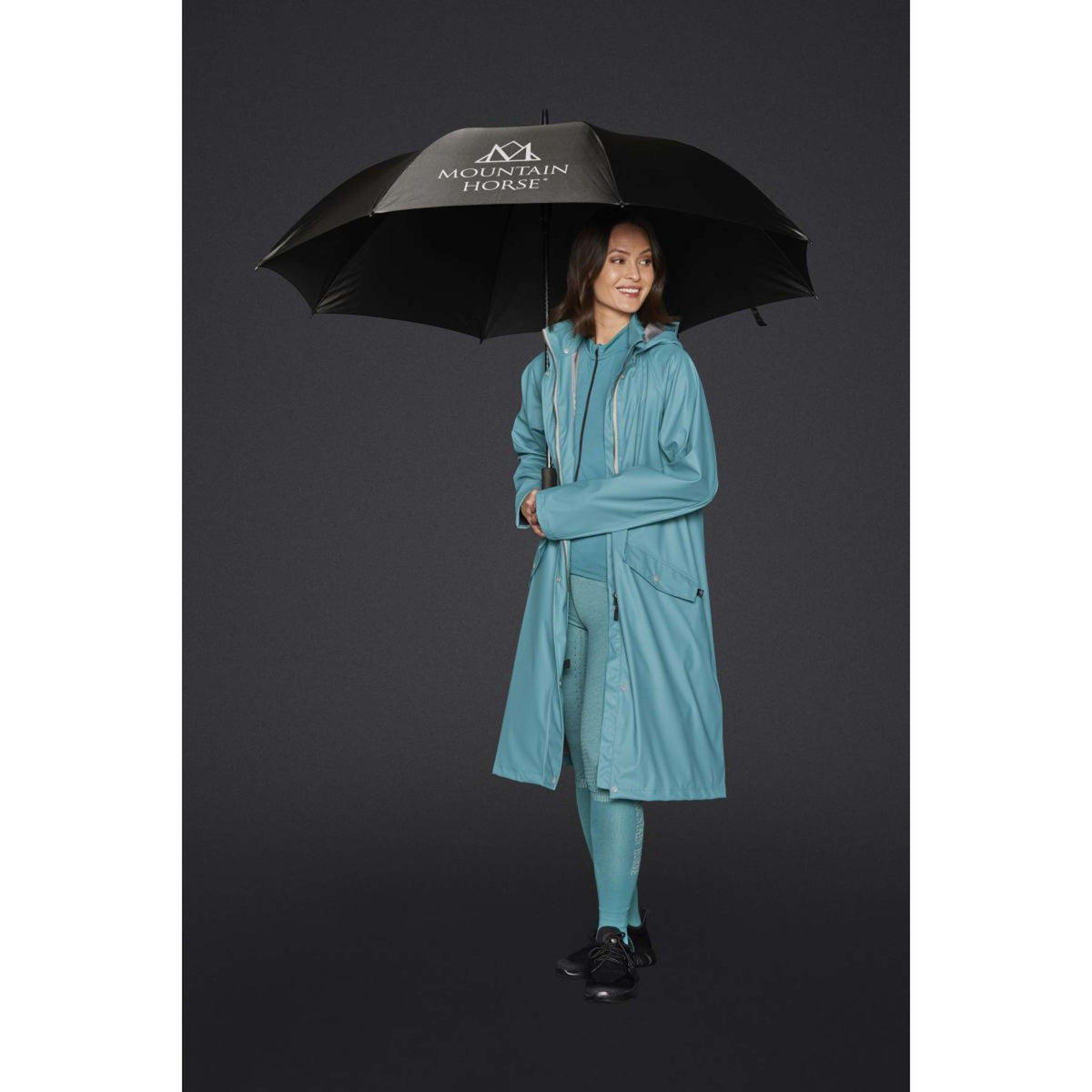 Mountain Horse Abrigo de lluvia Mindy Teal Blue
