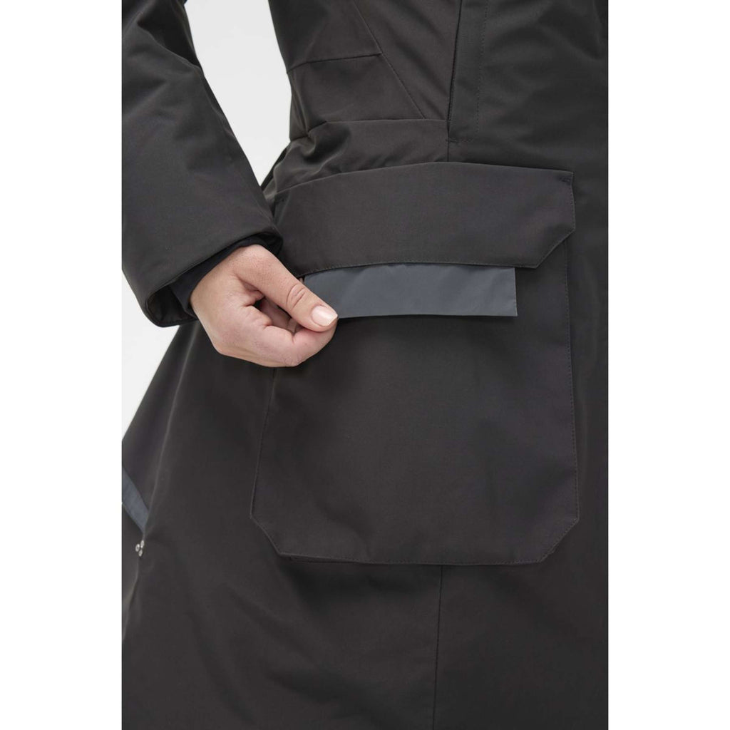 Mountain Horse Abrigo Largo Saga Onyx Black